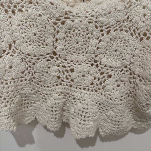 Free People Crochet Crop Top NWOT - Picture 3 of 5